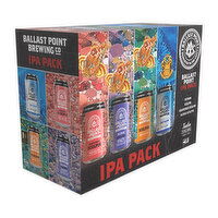 Ballast Point IPA Variety Mix Pack (12-pack), 144 Ounce