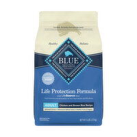 Blue Buffalo Life Protection Formula Natural Adult Dry Dog Food, Chicken and Brown Rice, 5 Pound