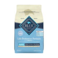 Blue Buffalo Life Protection Formula Natural Puppy Dry Dog Food, Chicken and Brown Rice, 5 Pound