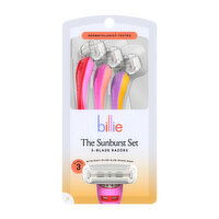Billie The Sunburst Set Blade Razors, 3 Each