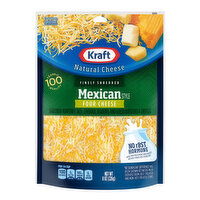Kraft 4 Cheese Mexican Shredded Cheese, 8 Ounce