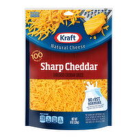 Kraft Sharp Cheddar Shredded Cheese, 8 Ounce