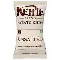 Kettle Unsalted Potato Chips, 5 Ounce