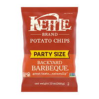 Kettle Chips Backyard BBQ Party Size, 13 Ounce