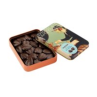 Chocolate Amattler Gift Tin 70% Dark Chocolate Leaves, 2.1 Ounce