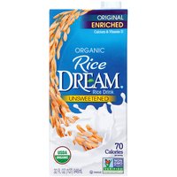 Rice Dream Organic Rice Drink, Original, Unsweetened, 1 Ounce