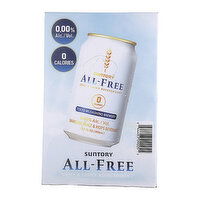 Suntory Sparkling Malt Allfree Non-Alcoholic, 11.8 Ounce