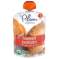 Plum Organics Baby Food, Just Sweet Potato, 3 Ounce