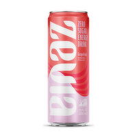 Zevia Grapefruit Zero Sugar Energy Drink, 12 Ounce