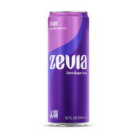 Zevia Grape Zero Sugar Soda (Single), 12 Ounce