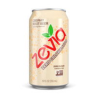 Zevia Zero Calorie Creamy Rootbeer (Single), 12 Ounce