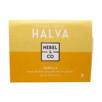 Hebel and Co. Halva Vanilla, 8 Ounce