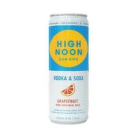 High Noon Vodka & Soda, Grapefruit (Single), 355 Millilitre