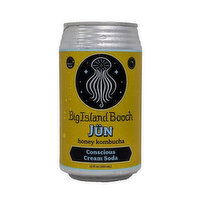 Big Island Booch Jun Cream Soda Honey Kombucha, 12 Ounce