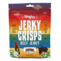 Better Jerky Co. Beef Jerky Crisps, Teriyaki, 2 Ounce