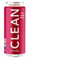 Clean Cause Organic Yerba Mate, Raspberry, 16 Ounce