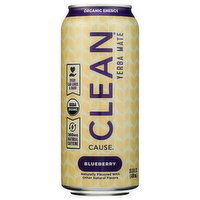 Clean Cause Yerba Mate Blueberry, 15.5 Ounce