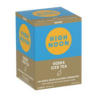 High Noon Vodka Iced Tea Original (4-pack), 1420 Millilitre
