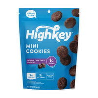 Highkey Double Chocolate Brownie Mini Cookies, 2 Ounce