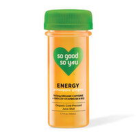 So Good So You Energy Pineapple Ginger Cold Pressed Juice Shot, 1.7 Ounce