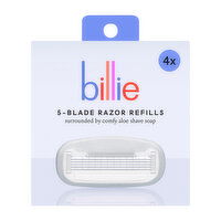 Billie Women's Razor 5-Blade Refills, 4 Each