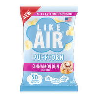 Like Air Cinnamon Bun Flavored Puffcorn, 4 Ounce