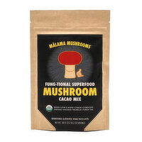 Malama Mushrooms 8 Mushroom Cacao Mix Unsweetened, 35 Ounce