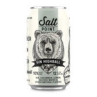 Salt Point Gin Highball (4-pack), 48 Ounce