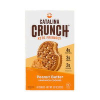 Catalina Crunch Sandwich Cookie Peanut Butter, 6.8 Ounce