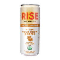 Rise Brewing Co Salted Caramel Latte, 7 Ounce