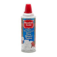 Meadow Gold Whip Top Aerosol, 6.5 Ounce