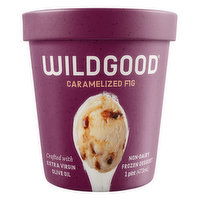 Wildgood Caramelized Fig Plant Based Frozen Dessert, 16 Ounce