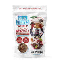 Blue Stripes Cacao Dark Chocolate Granola, 8 Ounce