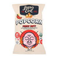 Lesser Evil Popcorn Fiery Hot, 7 Ounce