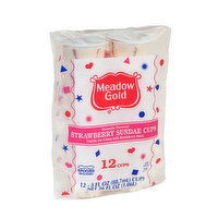 Meadow Gold Strawberry Sundae Cup, 36 Ounce