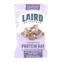 Laird Superfood Dark Chocolate Sea Salt Protein Bar, 10 Ounce