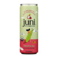 Juni Sparkling Tropical Tea, 12 Ounce