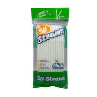 Abide Eco Straws, 50 Each