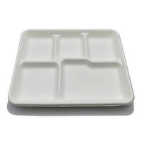 Abide Compostable Luau Plate, 15 Each