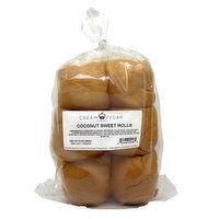 Cream & Sugar Coconut Rolls (6-pack), 9 Ounce