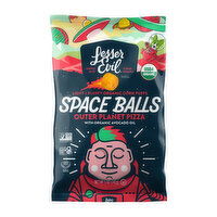 Lesser Evil Organic Outer Planet Pizza Space Balls Corn Puffs, 5 Ounce