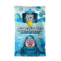 Lesser Evil Rocket Ship Ranch Space Balls Corn Puffs, 5 Ounce