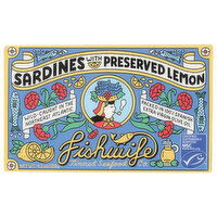 Fishwife Sardines Preserved Lemon, 4.2 Ounce