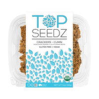 Top Seedz Cumin Seed Crackers, 5 Ounce