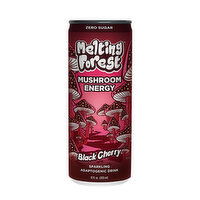 Melting Forest Mushroom Energy Black Cherry, 12 Ounce