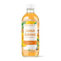 Juneshine Kombucha Mango, 16 Ounce