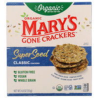 Mary's Gone Crackers Classic Sea Salt, 4 Ounce