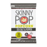 Skinny Pop Sea Salt & Pepper Popcorn, 4.4 Ounce