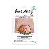 True Story Honey Maple Ham, Sliced, 6 Ounce