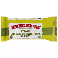 Red's Organic Chicken Cilantro & Lime Burrito, 4.5 Ounce